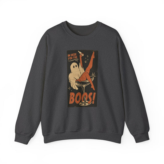 Here For The Boos Crewneck