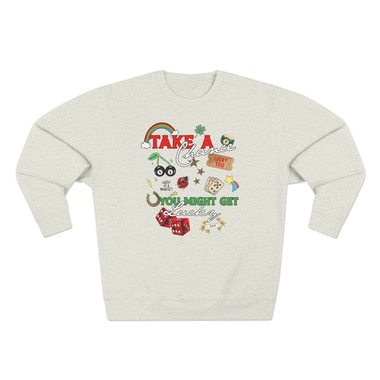 Take A Chance Midweight Crewneck