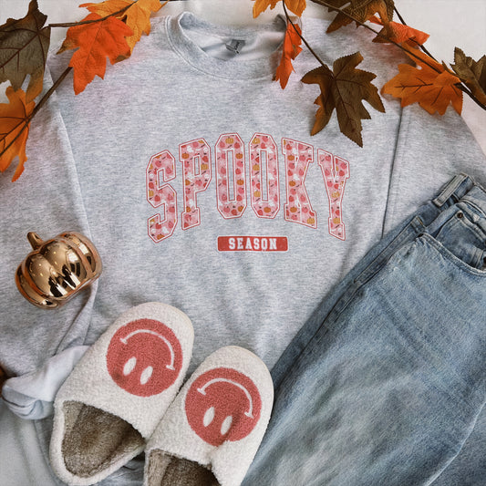 Pumpkins and Ghosts Spooky Season Crewneck